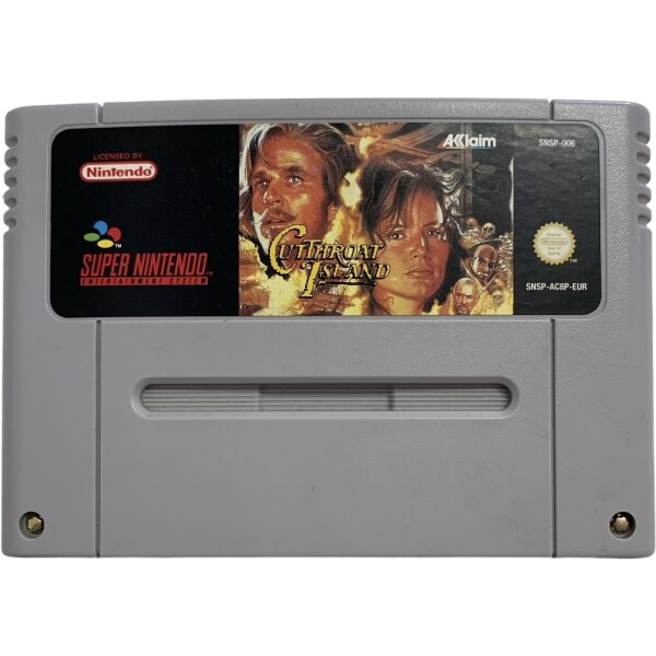 Cutthroat Island [Nintendo SNES] Gebraucht - Gut