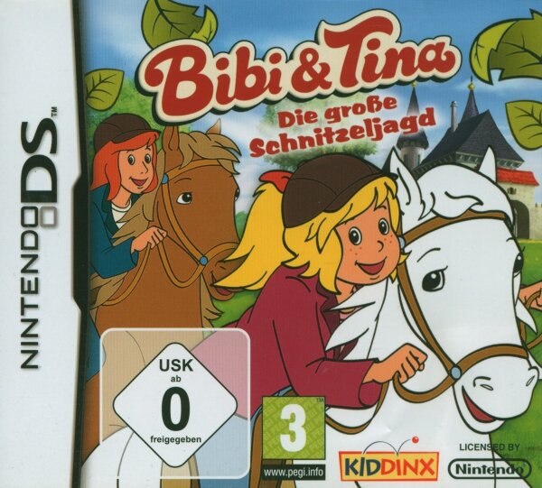 Bibi und Tina - Die große Schnitzeljagd [Software Pyramide] - [Nintendo DS] [video game]