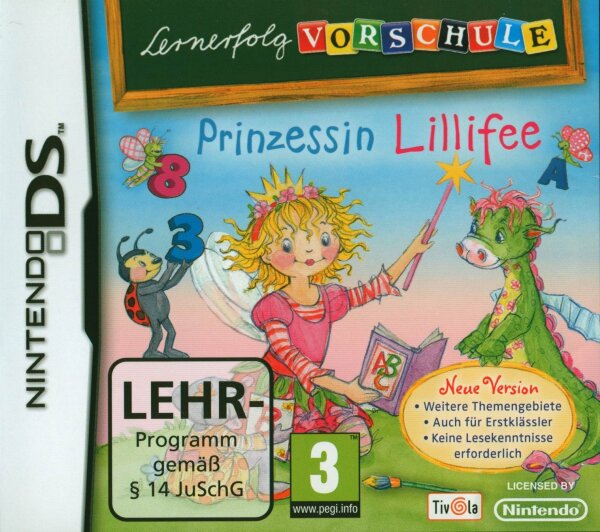 Lernerfolg Vorschule Prinzessin Lillifee Neue Version [video game]