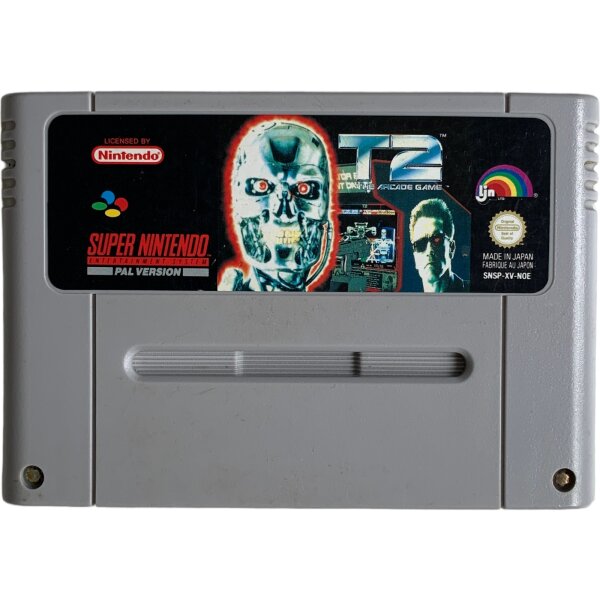 T2 Terminator 2 The Arcade Game [Nintendo SNES] Gebraucht - Sehr Gut