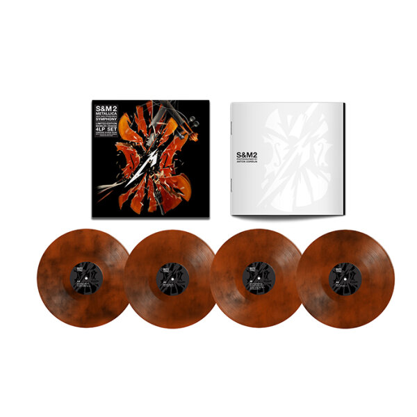 Metallica - S&M2 [LP NEU] | Blackened Recordings - BLCKND043-1C  | Orange Marbled Colored Vinyl