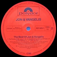 Jon And Vangelis - The Best Of Jon And Vangelis [Vinyl LP]