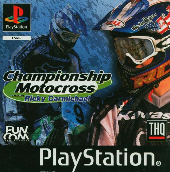 Championship Motocross Feat. Ricky Carmichael [Sony PlayStation 1]