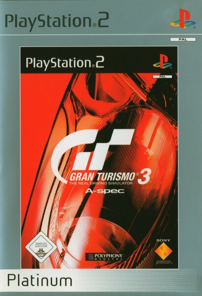 Gran Turismo 3: A-spec (Platinum) [Sony PlayStation 2]