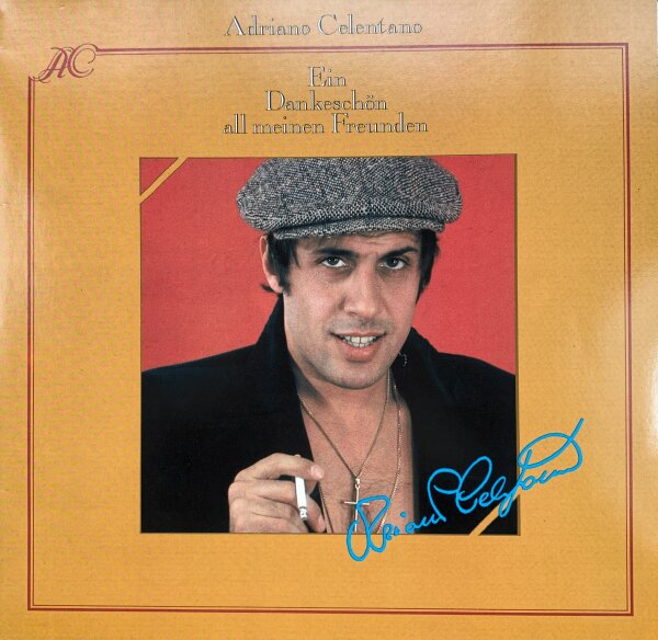 Adriano Celentano - Ein Dankeschön All Meinen Freunden [Vinyl LP]