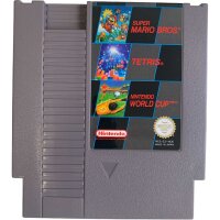 3 in 1: Super Mario Bros + Tetris + Nintendo World Cup