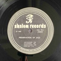 Wallace Davenport And The Jazz Greats  - Preservation Of Jazz [Vinyl LP]