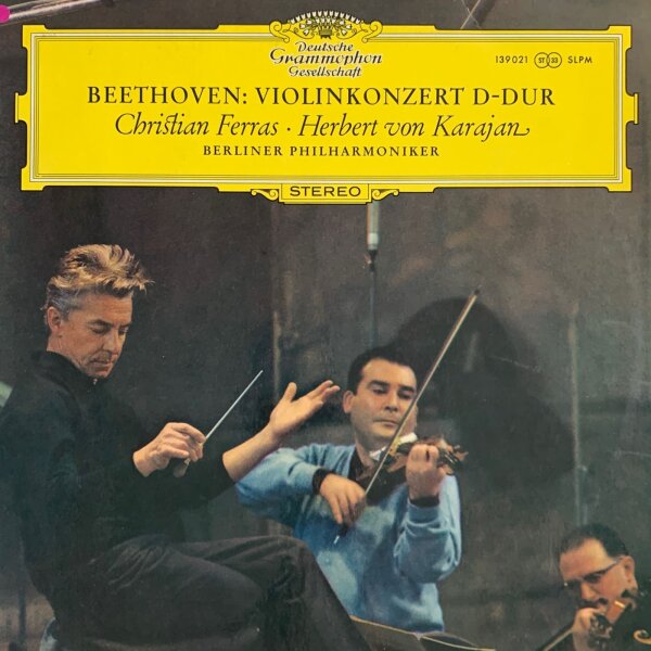 Beethoven, Ferras, Karajan - Violin Concerto [Vinyl LP]