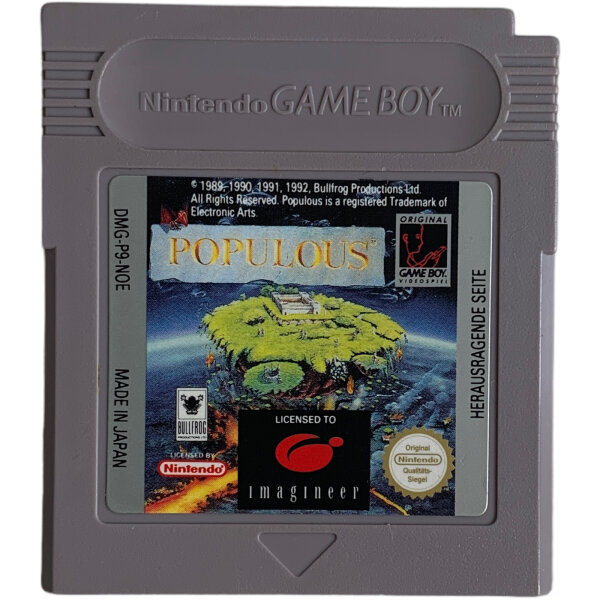 Populous [Nintendo Gameboy]