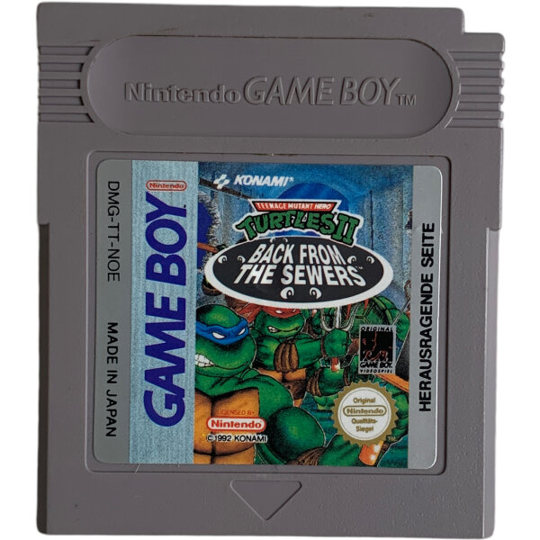 Teenage Mutant Hero Turtles 2 - Back from the sewers  [Nintendo Gameboy]