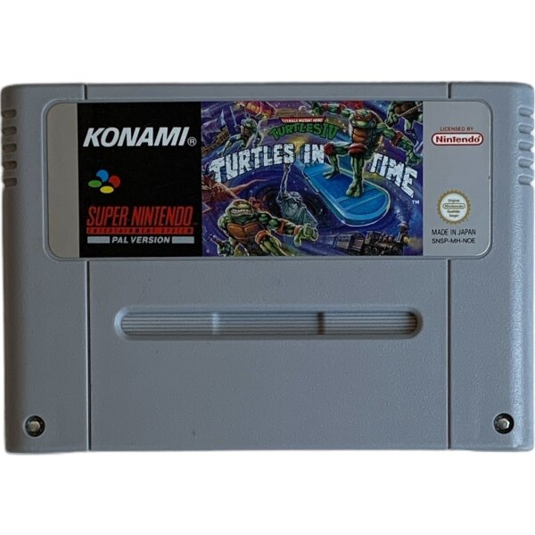 Teenage Mutant Hero Turtles - Turtles in Time [Nintendo SNES]