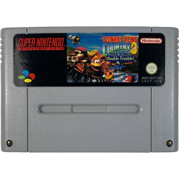 Donkey Kong Country 3: Dixie Kongs Double Trouble! [Nintendo SNES]