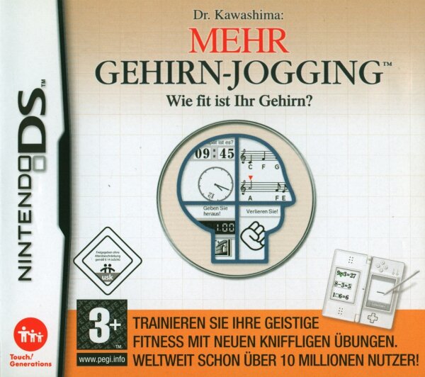 Dr. Kawashima: Mehr Gehirn-Jogging - Wie fit ist ihr Gehirn?