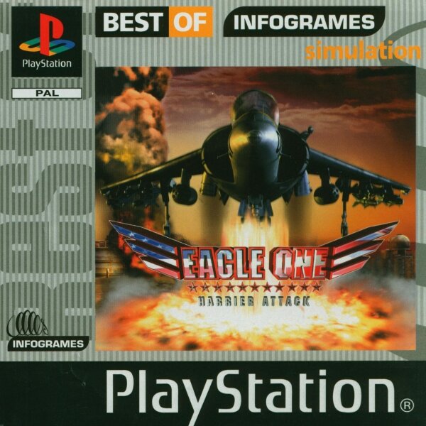 Eagle One - Harrier Attack (Best of Infogrames) [Sony PlayStation 1]