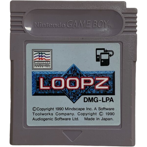 Loopz (Alternatives Ettikett) [Nintendo Gameboy]