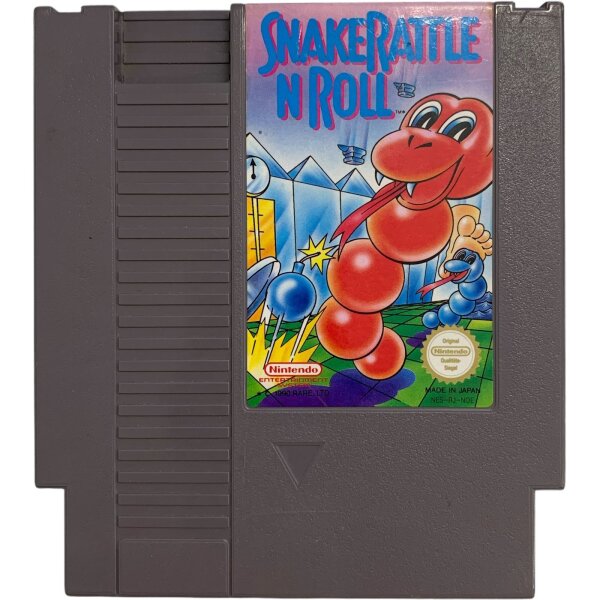 Snake Rattle ’n’ Roll [Nintendo NES]