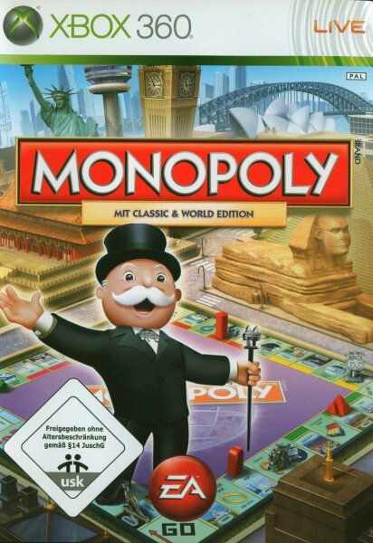 Monopoly - Mit Classic und World Edition [Microsoft Xbox 360]