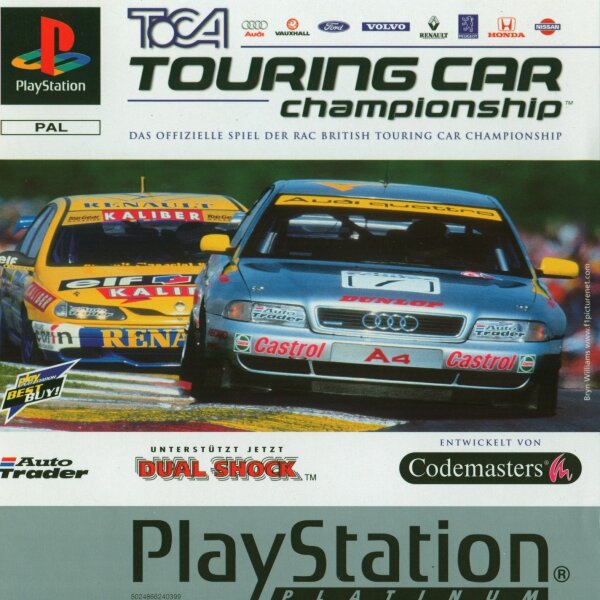 Toca Touring Car (Platinum) [Sony PlayStation 1]