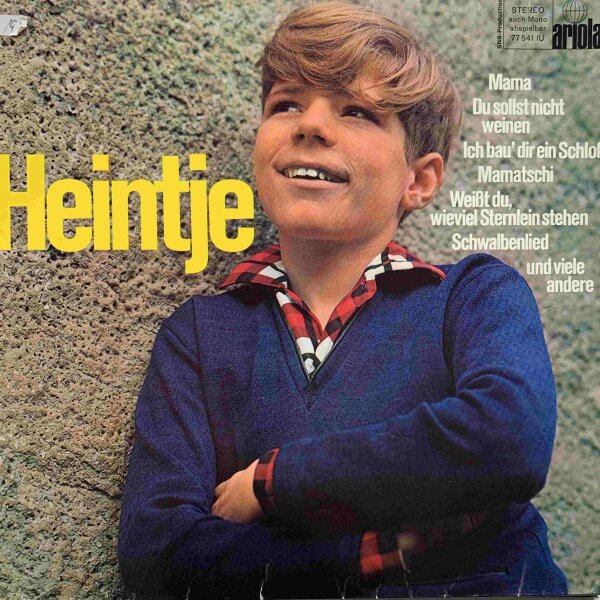 Heintje - Same [Vinyl LP] Ariola | Germany | VG+/VG+