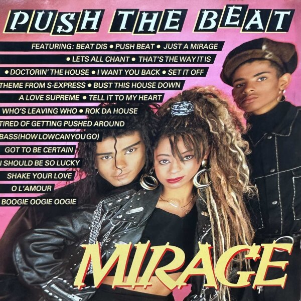 Mirage - Push The Beat [Vinyl LP] BCM Records | EX/VG