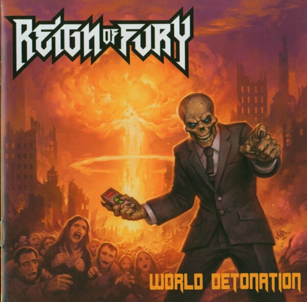 Reign Of Fury - World Detonation [CD] | Not On Label - ROF0002 | NM/NM