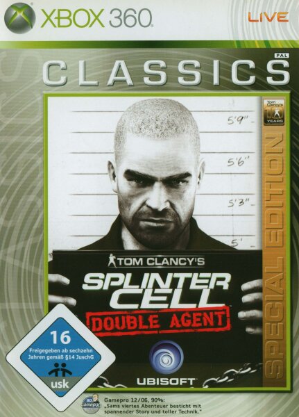 Tom Clancys Splinter Cell: Double Agent - Special Edition [Xbox Classics]