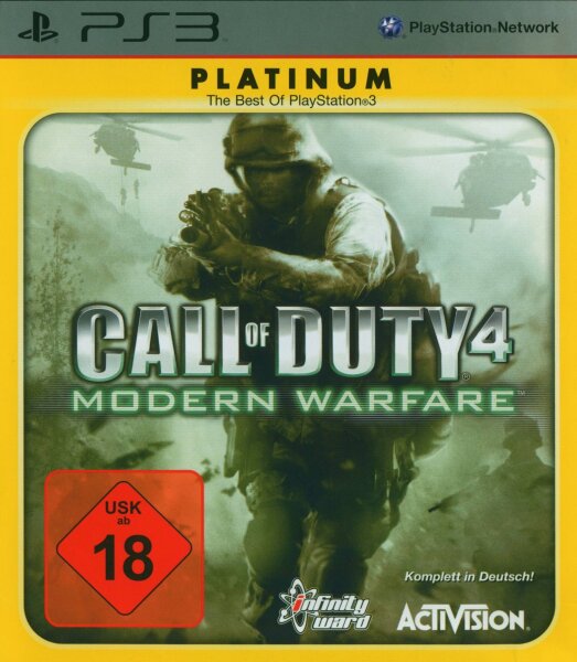 Call od Duty 4: Modern Warfare (Platinum)