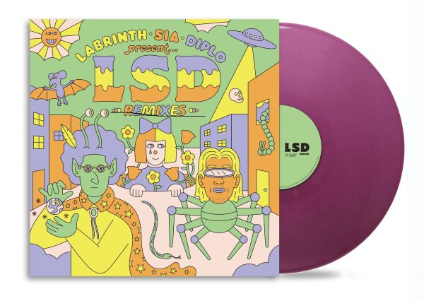 LSD (Labrinth, Sia and Diplo) - Labrinth, Sia & Diplo presents... LSD (The Remixes) [LP] Columbia -19802825441 | RSD 2024