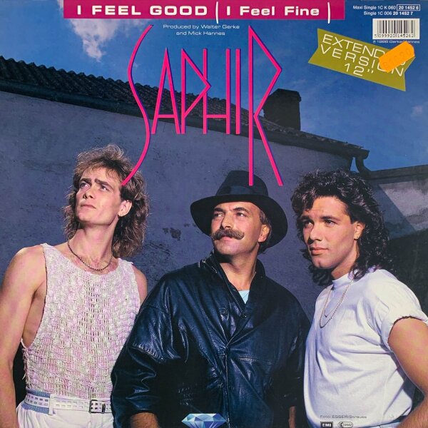 Saphir - I Feel Good (I Feel Fine) (Extended Version 12") [Vinyl LP]