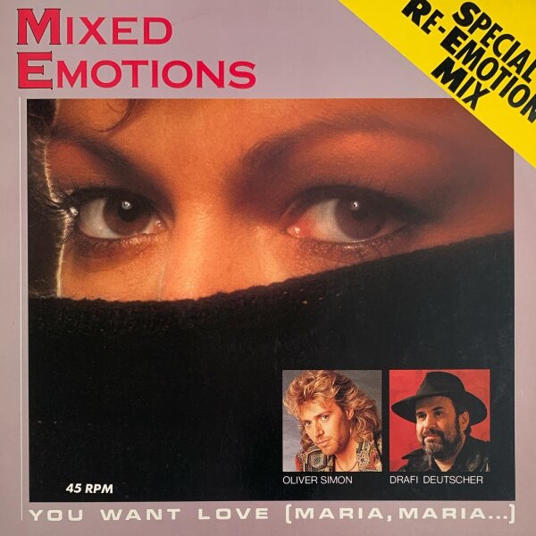 Mixed Emotions - You Want Love (Maria, Maria...) (Special Re-Emotion-Mix) [Vinyl LP]