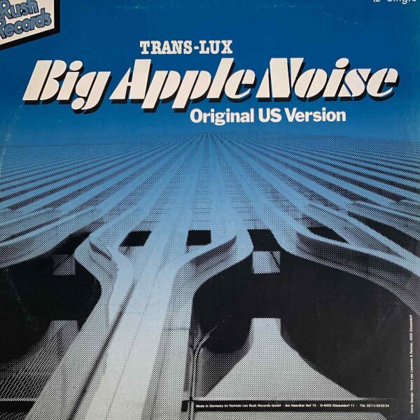 Trans-Lux  - Big Apple Noise (Special-Re-Edit) [Vinyl 12 Maxi]