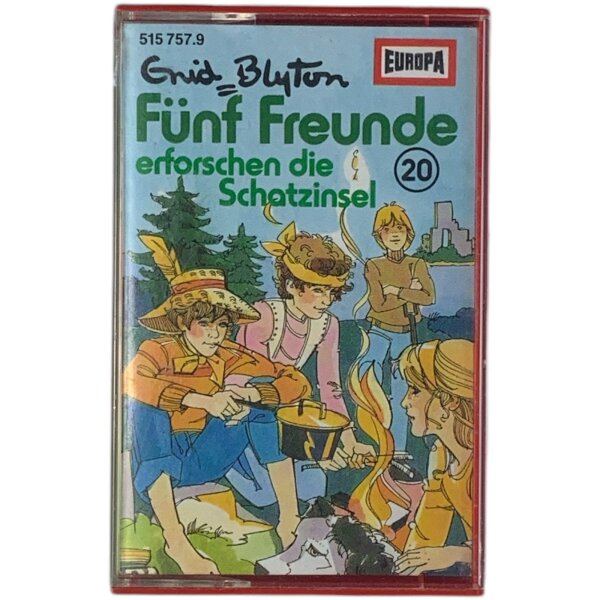 Enid Blyton - Fünf Freunde Erforschen Die Schatzinsel [MC]