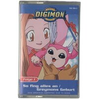 Digimon - Folge 1 - So Fing Alles An / Greymons Geburt [MC]