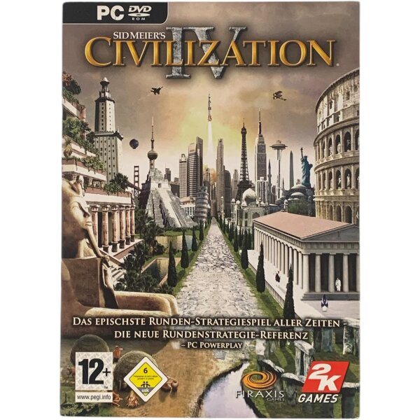 Sid Meiers Civilization IV (Erstauflage in Pappbox)