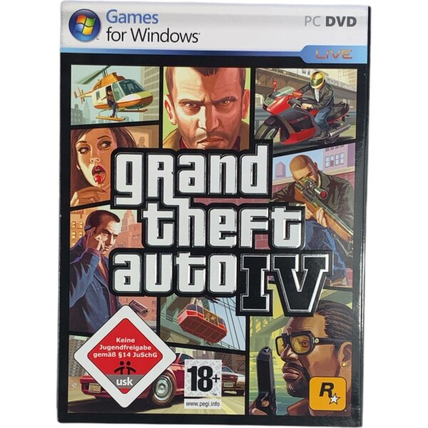 Grand Theft Auto IV (Uncut, Erstauflage)