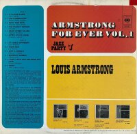 Louis Armstrong - Armstrong For Ever, Vol. 1 [Vinyl LP]