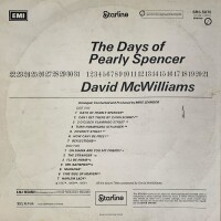 David McWilliams - The Days Of Pearly Spencer [Vinyl LP]