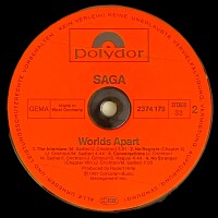 Saga - Worlds Apart [Vinyl LP]