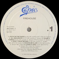 FireHouse - Same [Vinyl LP]