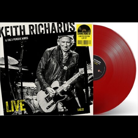 Keith Richards & The X-Pensive Winos - Live 3.10.22 [LP NEU] BMG -3899588 | RSD 2025